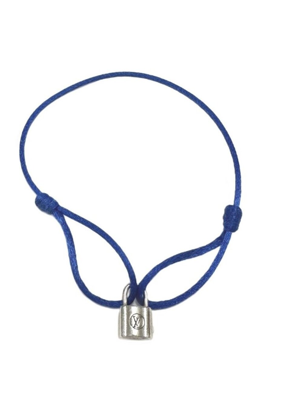 Louis Vuitton Bracelet Lockit Doudou Plush Padlock Code Charity Blue
